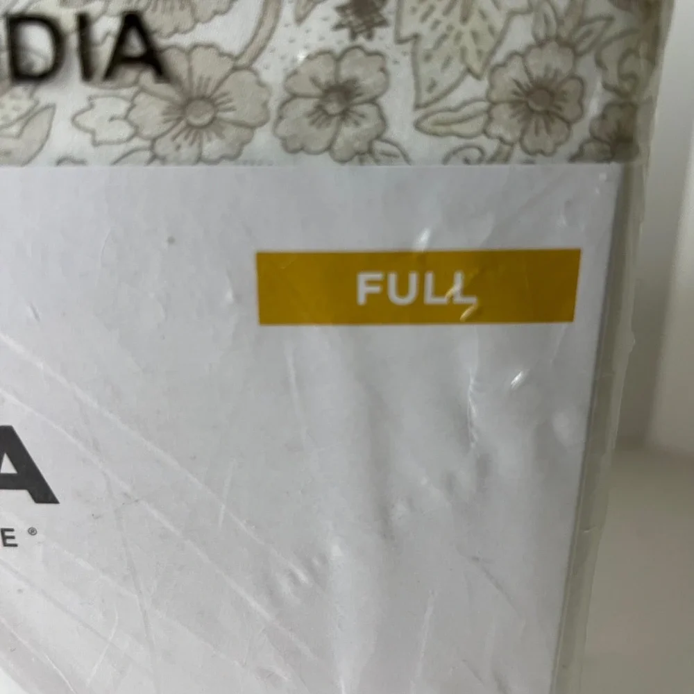 Sonoma Goods For Life Easy Care Sheet Set Full Size 525 Count Florals NIP‎